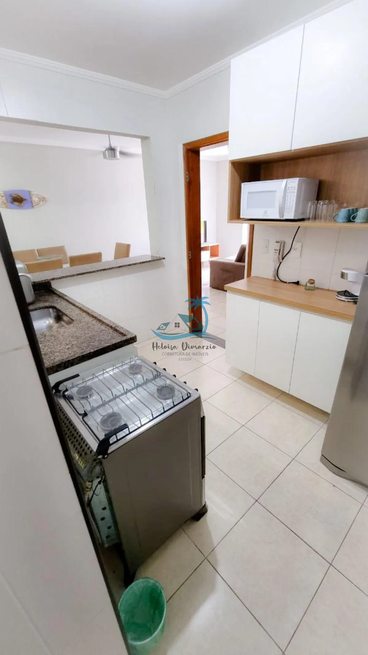 Imagem Excelente apartamento com 65m², 2 dormitórios e 2 vagas de garagem à venda no Itaguá em Ubatuba