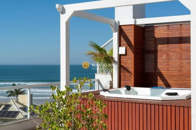 Imagem Mar de Fora Residencial Cobertura Duplex Jacuzzi à venda Praia Mariscal Bombinhas SC