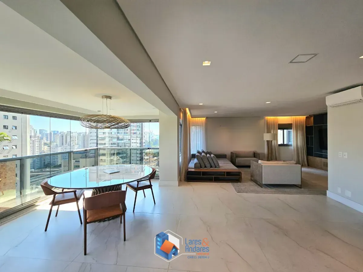 Imagem Apartamento para venda em Campo Belo com 2 quartos, sendo 2 suítes, 192m²
