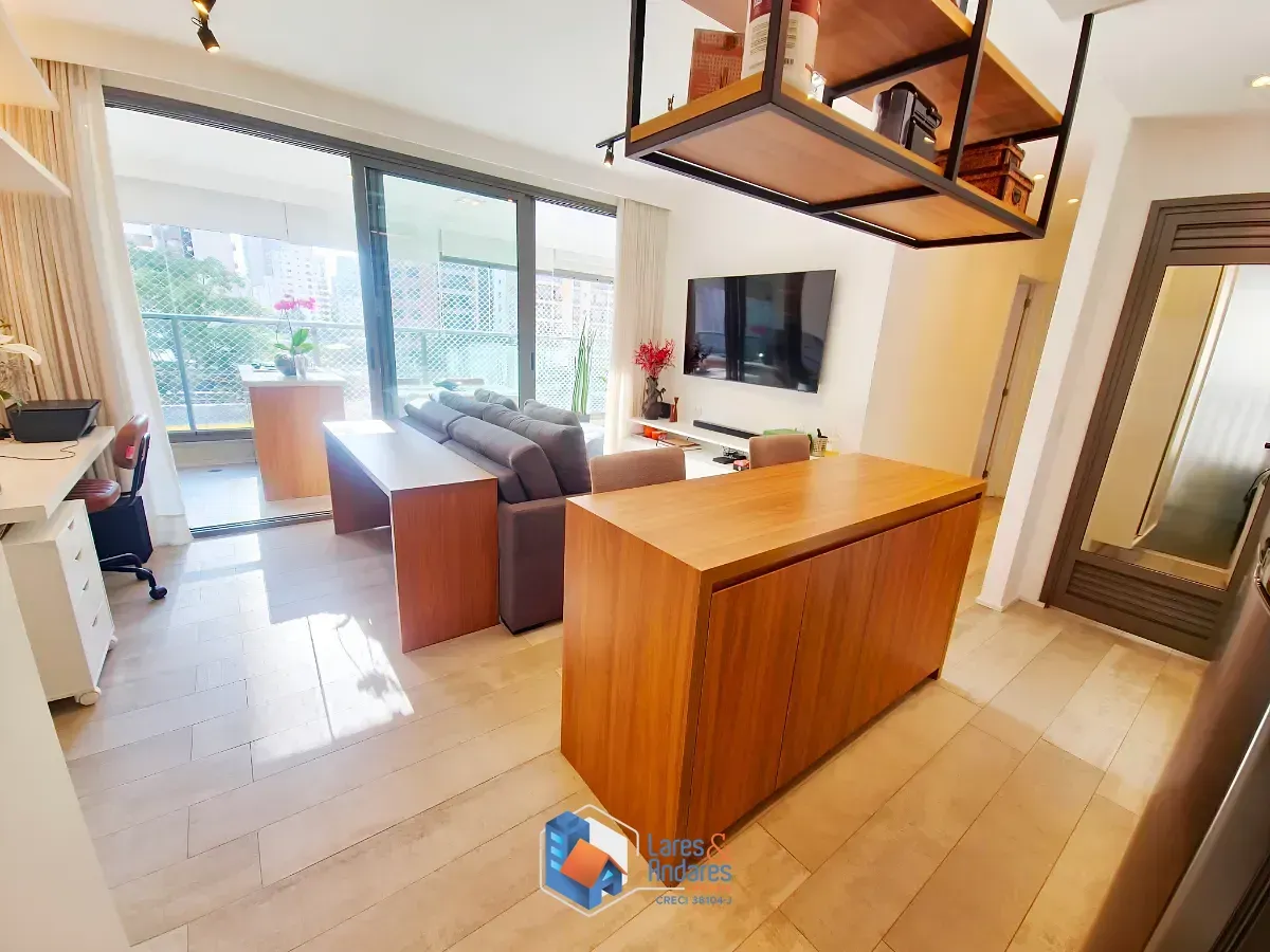 Imagem Apartamento para venda em Moema com 2 quartos, sendo 2 suítes, 74m²