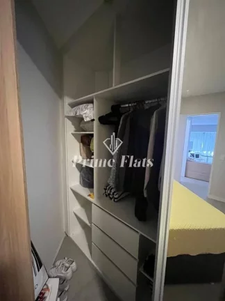Imagem Flat disponível para venda no Hotel Paulista Wall Street na Bela Vista, com 55m², 1 dormitório e 1 vaga de garagem