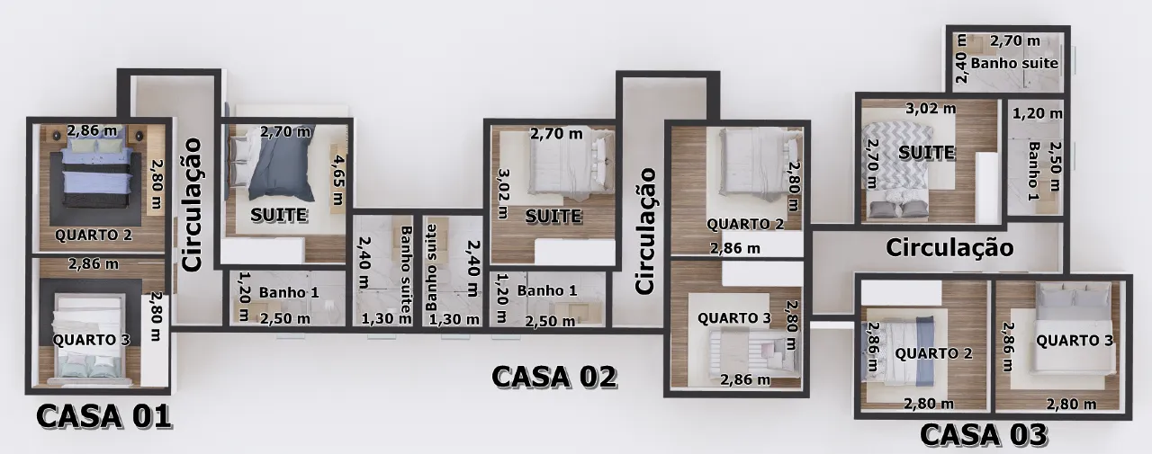 Imagem 3QUARTOS+SUÍTE+2VAGAS+FINAL DE OBRA+GEMINADA SOMENTE NA ÁREA DE SERVIÇO