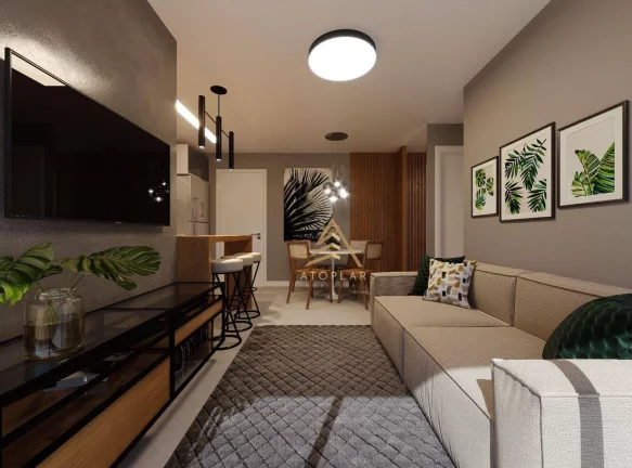 Imagem Apartamento com 2 dormitórios à venda, 67 m² por R$ 711.000,00 - Tabuleiro - Camboriú/SC