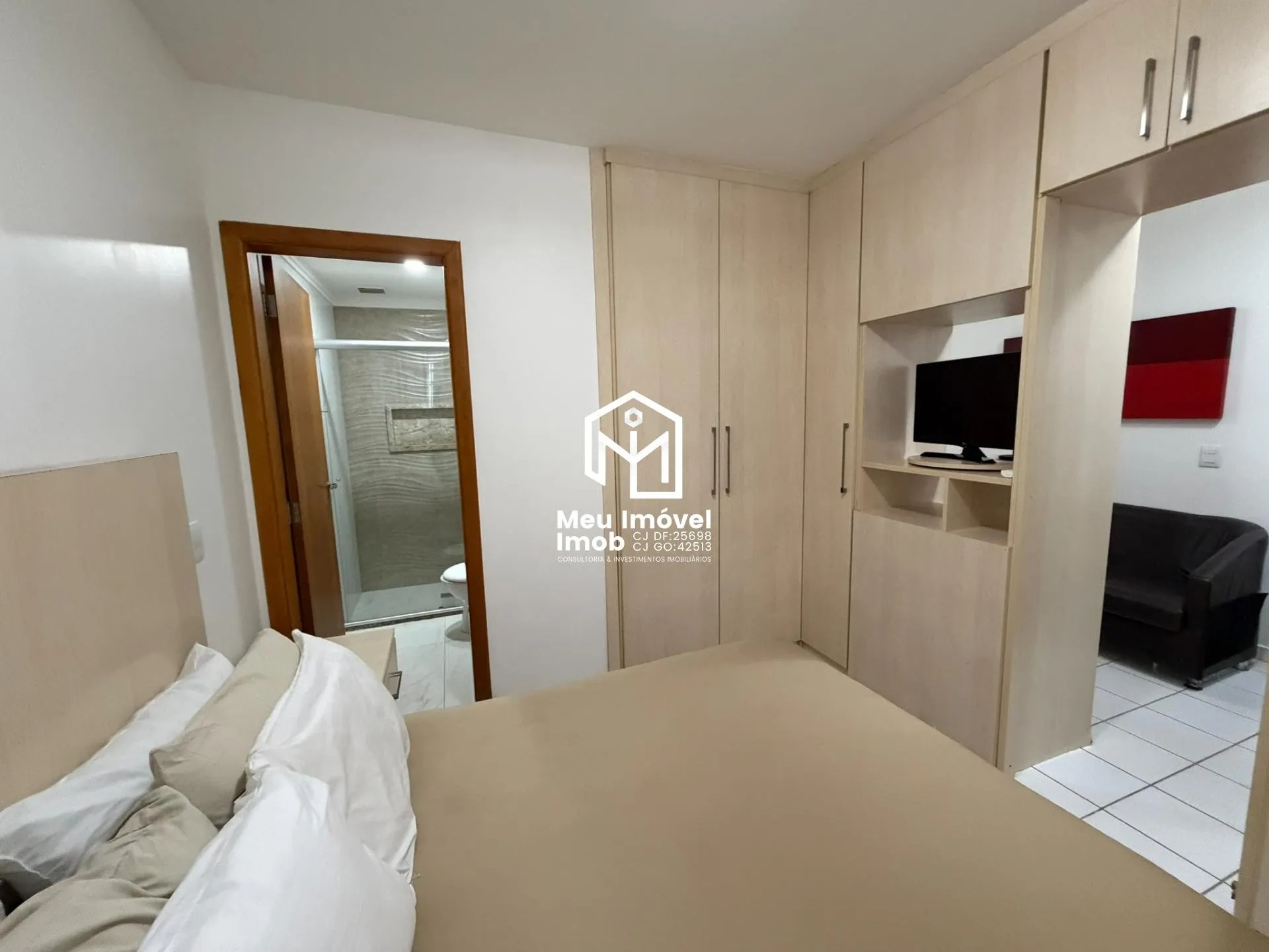Imagem Boulevard Antares II Apto 1 Qto Ste Mobiliado 29m² Sudoeste