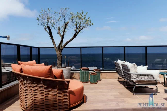 Imagem Cobertura Duplex para Venda em Itajaí, Praia Brava de Itajaí, 4 dormitórios, 4 suítes, 5 banheiros, 4 vagas