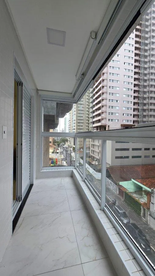 Imagem Apartamento para Venda em Praia Grande, Canto do Forte, 1 dormitório, 1 suíte, 1 banheiro, 1 vaga