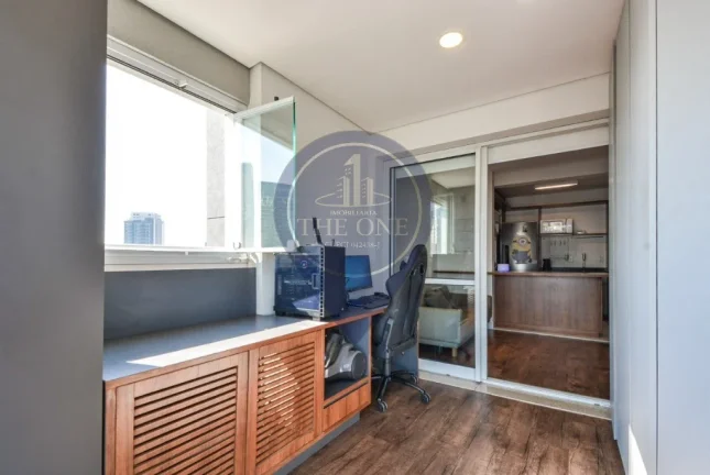 Imagem Studio de Luxo à Venda em Pinheiros - São Paulo-SP: 1 Quarto, 2 Salas, 1 Banheiro, 1 Vaga, 49m² de Pura Elegância!