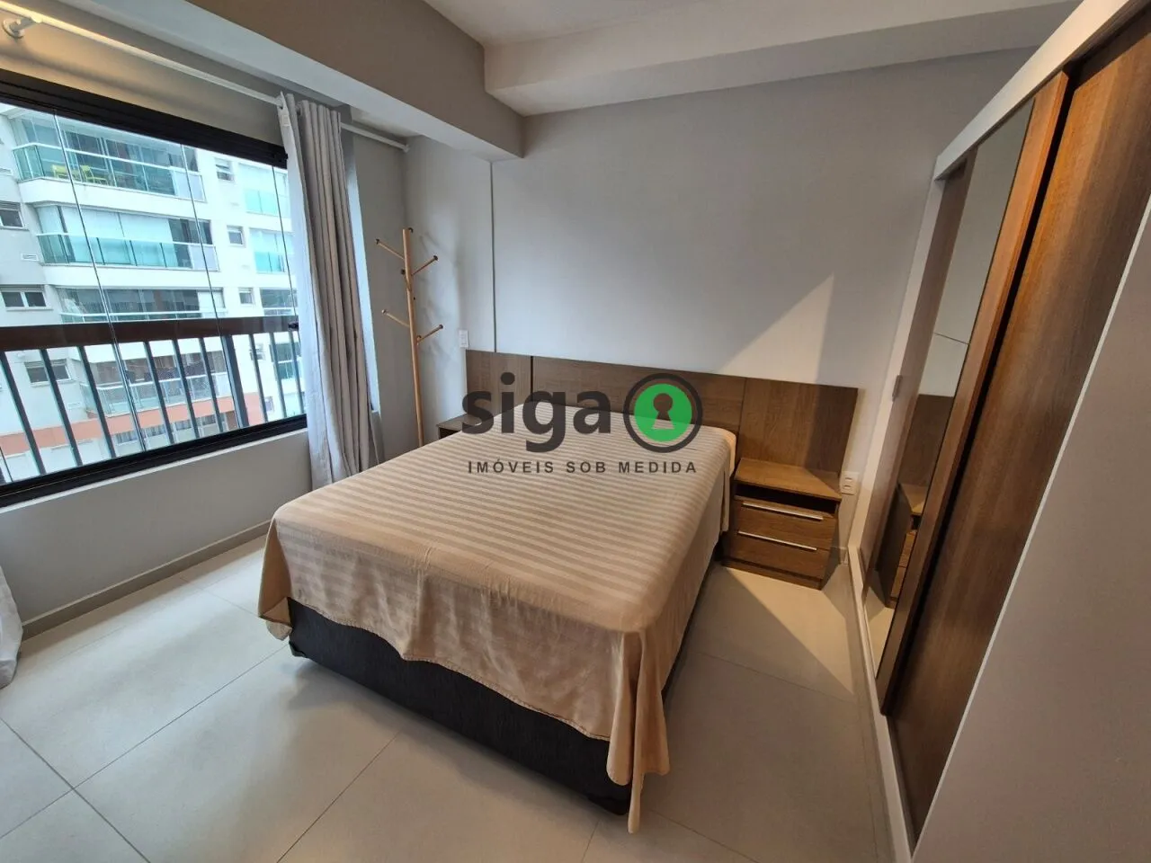 Imagem Apartamento de 24m² Mobiliado em Chacara Santo Antonio - São Paulo/SP