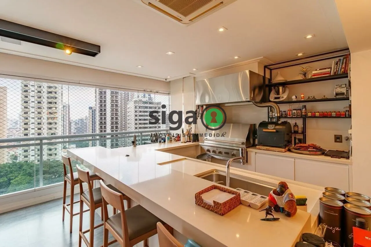 Imagem Apartamento 280 m² Anália Franco Finamente Mobiliado
