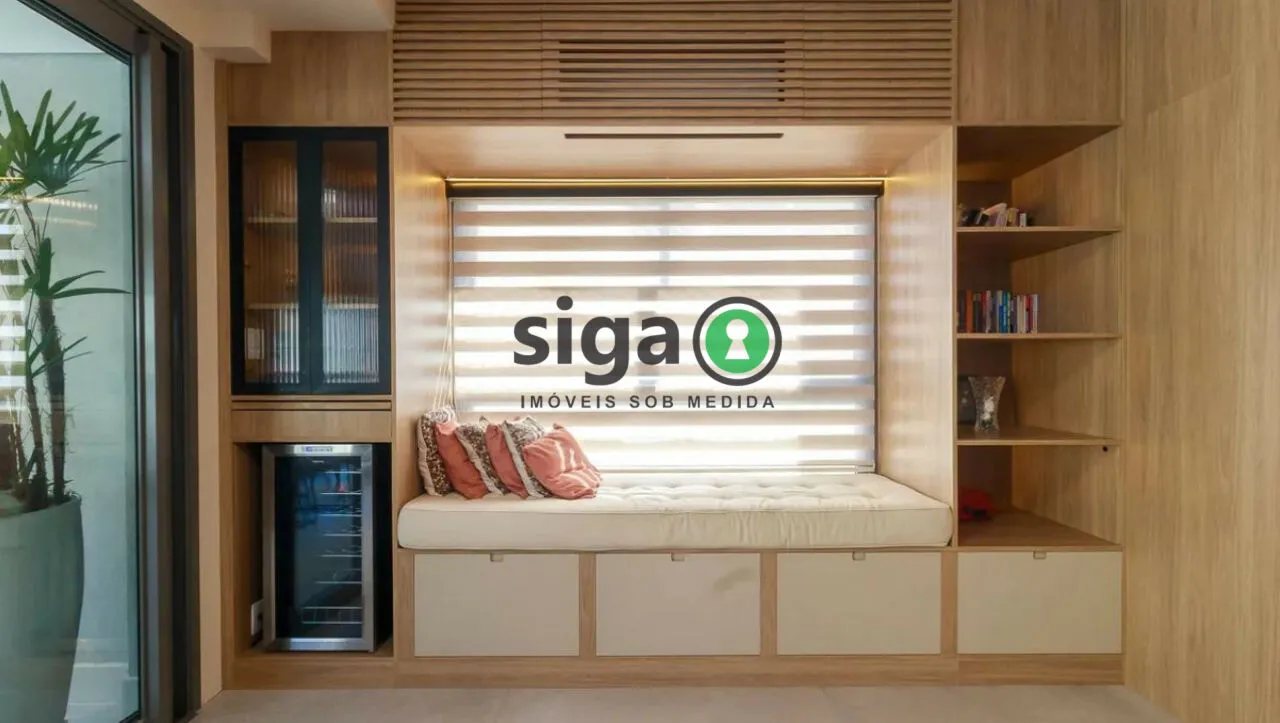 Imagem Apartamento mobiliado com 3 dormitórios e lazer completo no Brooklin.