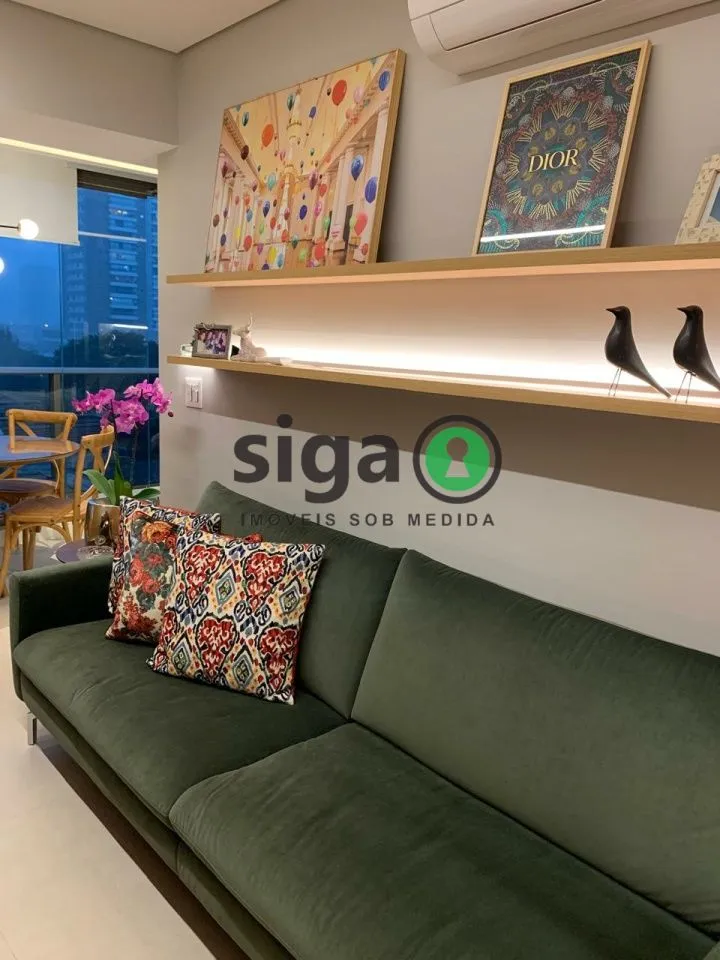 Imagem apartamento 43m² com 1 dormitório sendo 1suíte localizado no Brooklin/SP