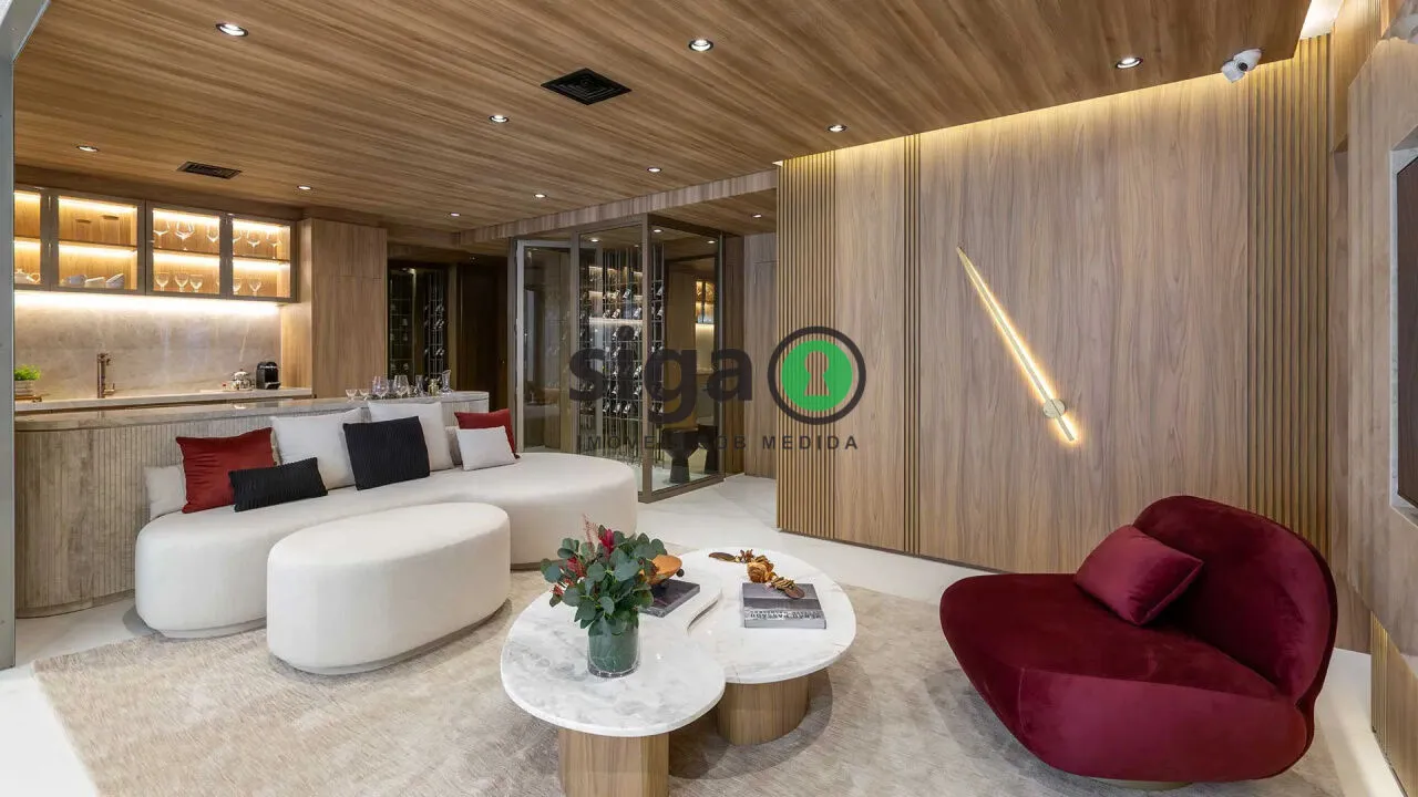 Imagem Apartamento à venda no Brooklin ? 138m², 3 quartos, 2 vagas , Quadra de Tênis!