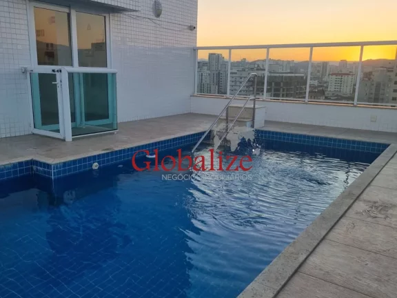 Imagem Apartamento de 2 dormitórios com sacada e lazer completo localizado no bairro Embaré em Santos-SP por R$.535.000,00 !