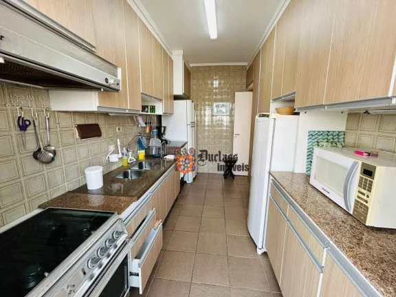 Imagem Apartamento com 4 dormitórios à venda, 136 m² por R$ 585.000 - Pitangueiras - Guarujá/SP