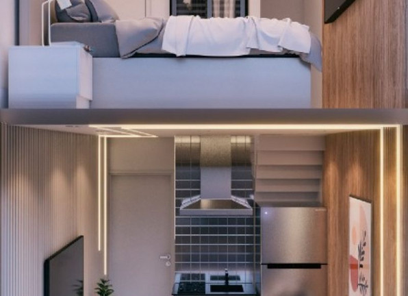Imagem Apartamento com 1 Quarto à Venda, 23 m² em Loteamento Porto de Galinhas - Ipojuca