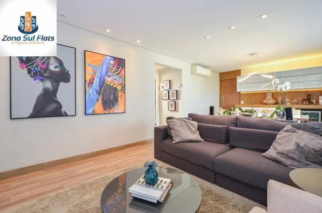 Imagem Apartamento à Venda Na Chácara Santo Antônio Com 3 Suítes e 2 Vagas - Varanda Gourmet