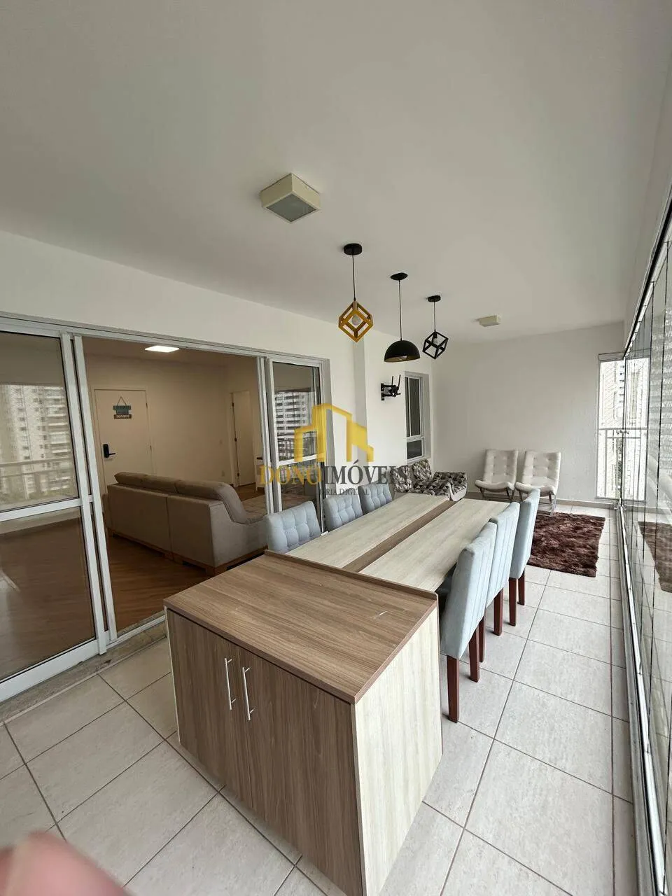 Imagem Domo Life para locação, 155 m², mobiliado, vista piscina, Centro SBC