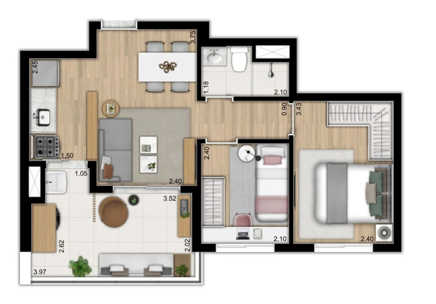 Imagem APARTAMENTO RESIDENCIAL em São Paulo - SP, Ipiranga