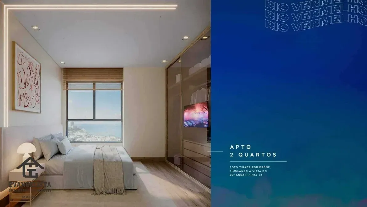 Imagem Apartamento com 2 Quartos à Venda, 67,13 m² em Rio Vermelho - Salvador
