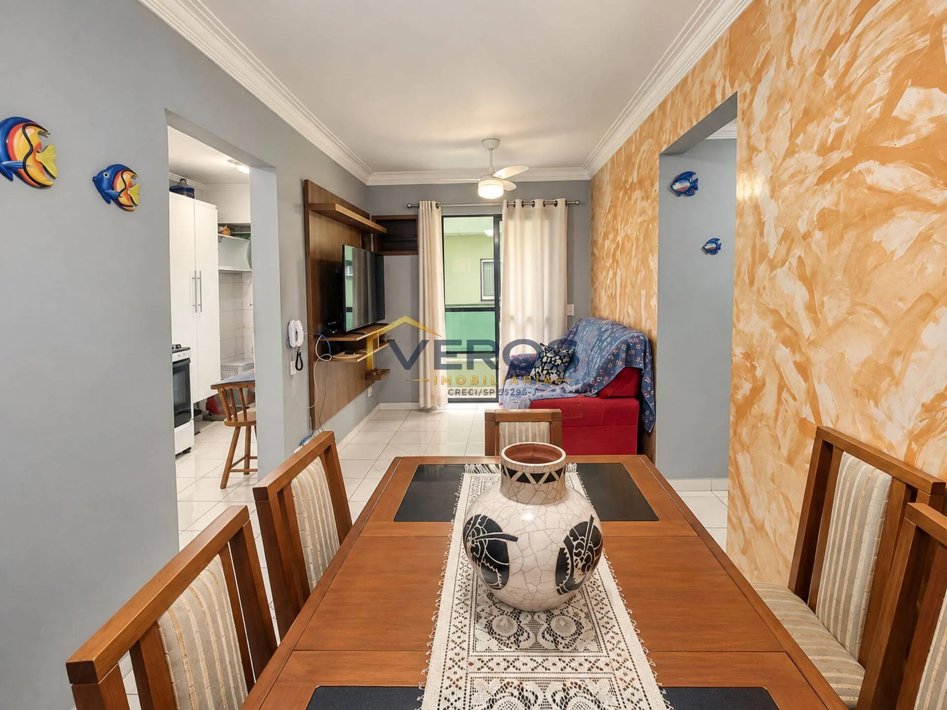 Imagem Apartamento com 2 quartos, sendo 1 suíte a venda na Martim de Sá em Caraguá