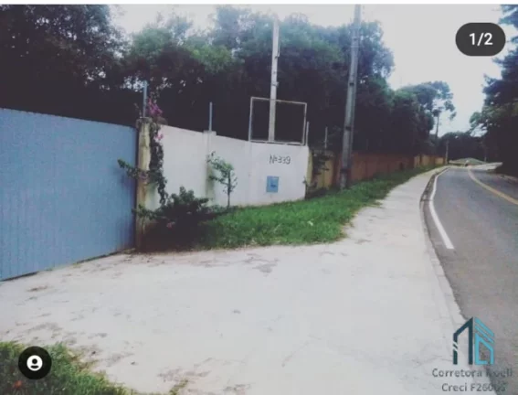 Imagem Chácara c/casa, área de: 20.000 mil m², asfalto na frente, no Palmitalzinho em Quatro Barras Pr