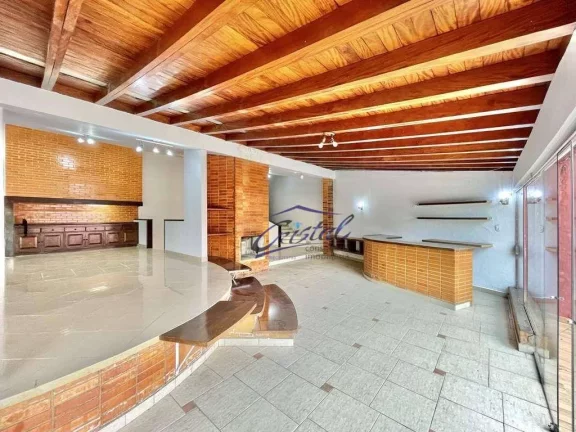 Imagem Casa com 4 dormitórios (1 suíte), lareira, piscina e churrasqueira! à venda, 409 m² - Chácara São João - GRANJA VIANA - Carapicuíba/SP