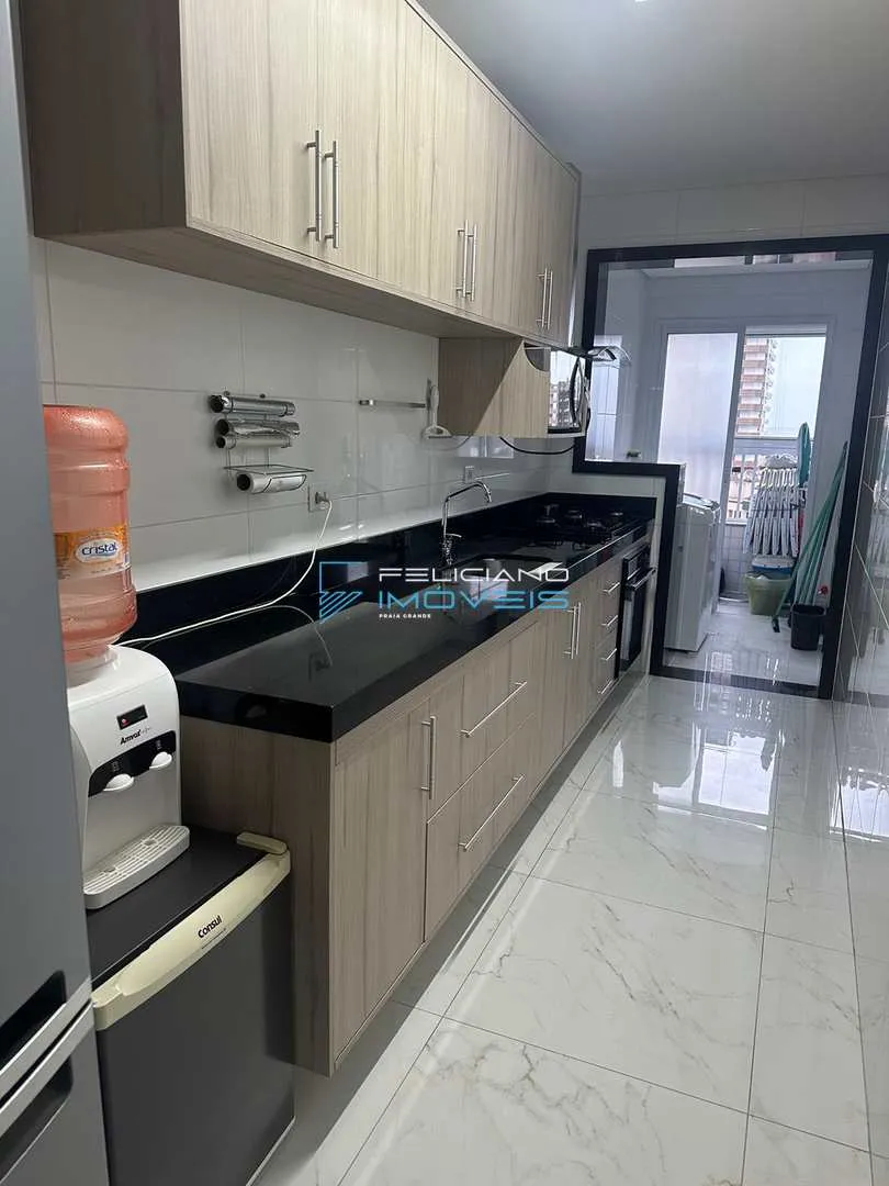 Imagem Apartamento com 2 quartos, Caiçara, Praia Grande - R$ 795 mil, Cod: 2468