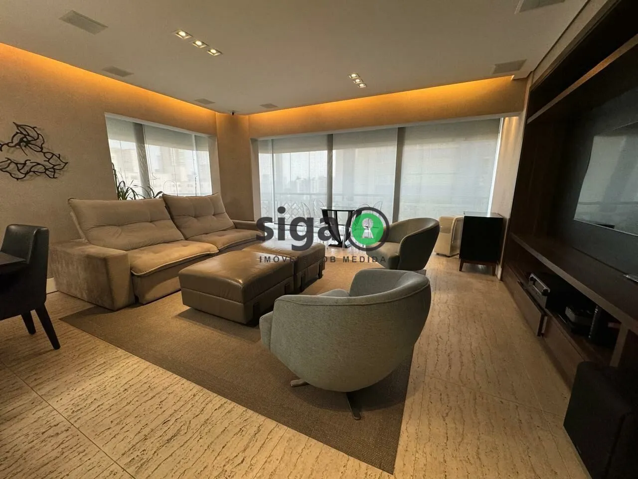 Foto do imóvel Apartamento Decorado 151m² | Planta Exclusiva | 4 Dorms (2 Suítes) | Automação e 3 Vagas