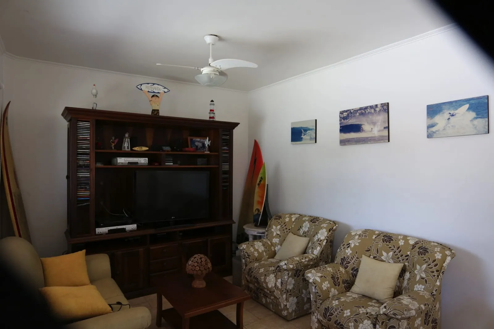 Imagem Cobertura alto padrão 3 dormitórios climatizados sendo 1 suíte, lado praia da ENSEADA - Guarujá/SP.