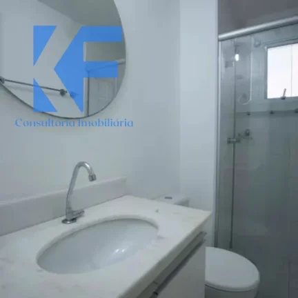 Imagem Apartamento confortável com 63m² no 1° andar, sendo 2 dormitórios, sala ampla com varanda gourmet, linda cozinha planejada,
