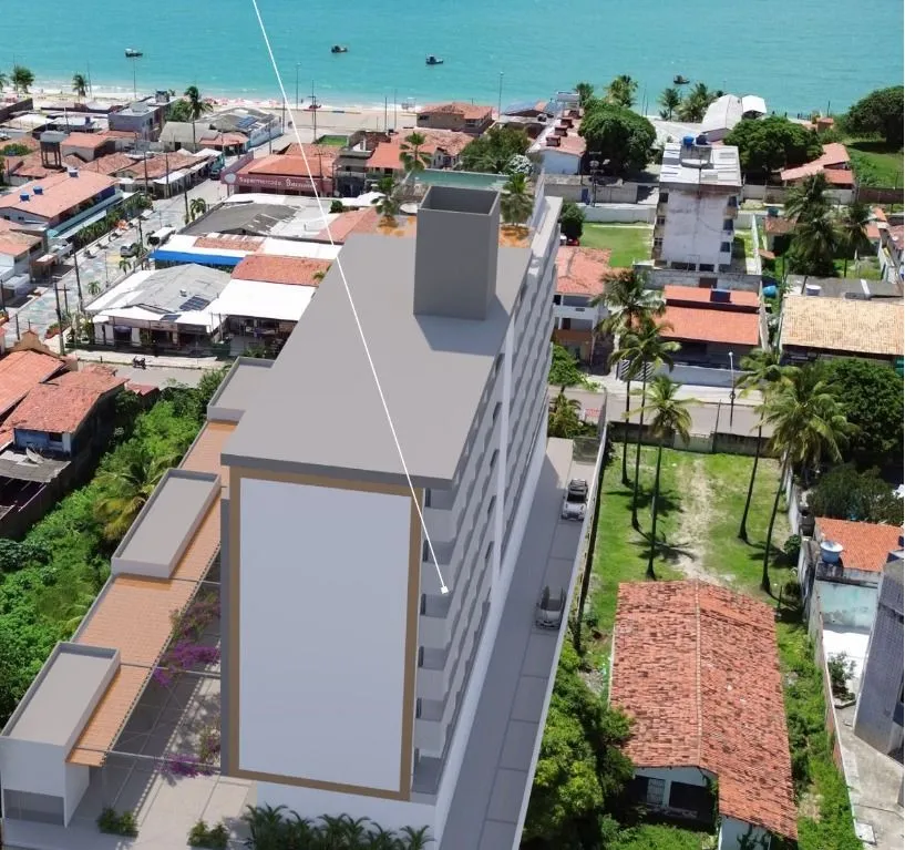 Imagem Flat com 1 dormitório à venda, 44 m² por R$ 354.999,00 - Jacumã - Conde/PB