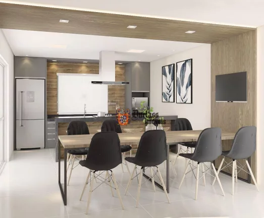 Imagem Apartamento com 3 dormitórios à venda, 92,36 m² a partir de R$ 665.915 - Centro - Mongaguá/SP