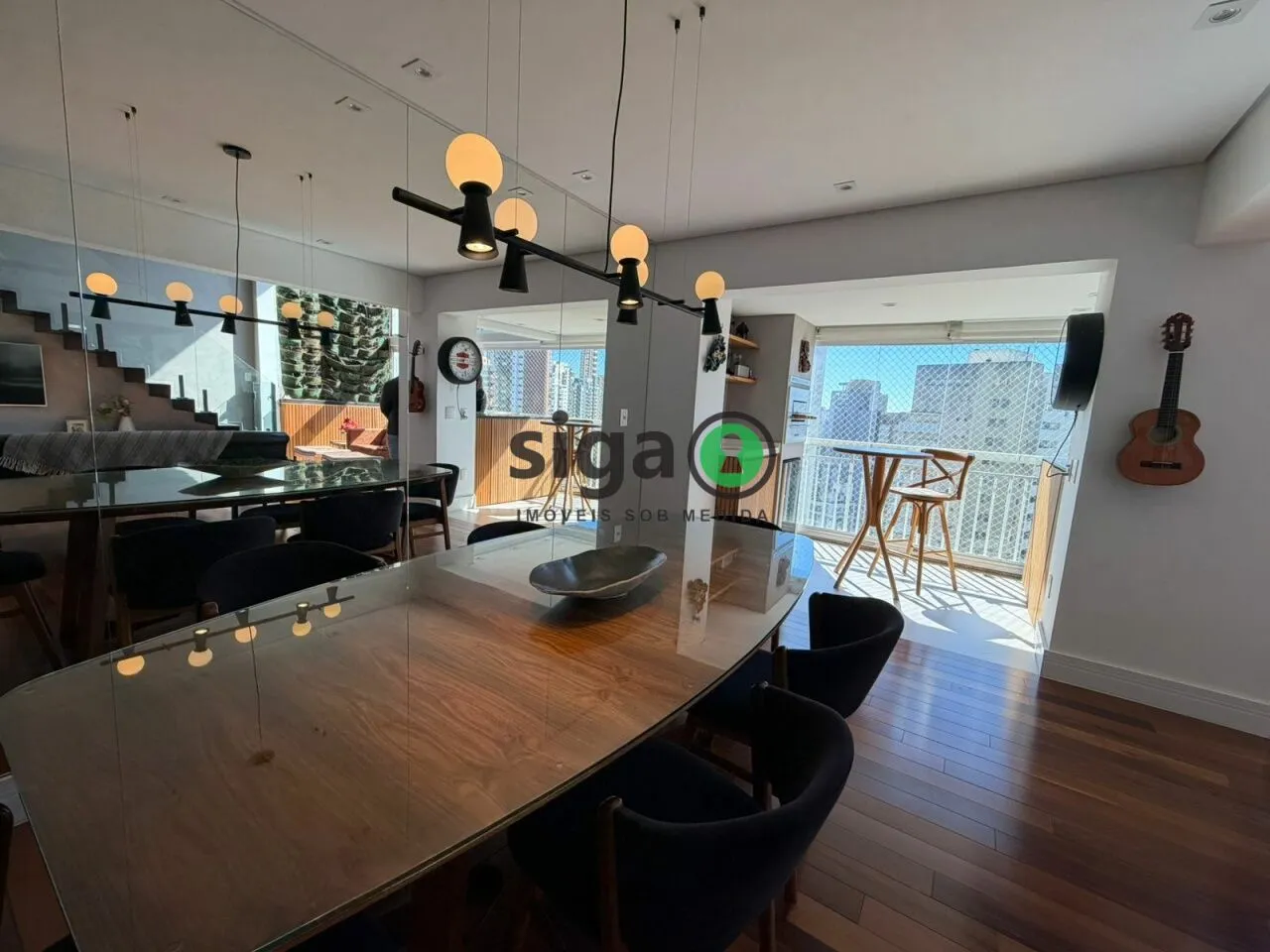 Imagem Apartamento para venda ou locação com 175m², 3 suítes semi mobiliado no Duo Morumbi