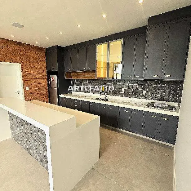 Imagem Casa de condomínio à venda em Franca, Villa Toscana, com 3 quartos, 316,86m2