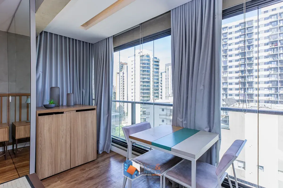 Imagem Apartamento para venda em Campo Belo com 1 quarto, sendo 1 suíte, 36m²
