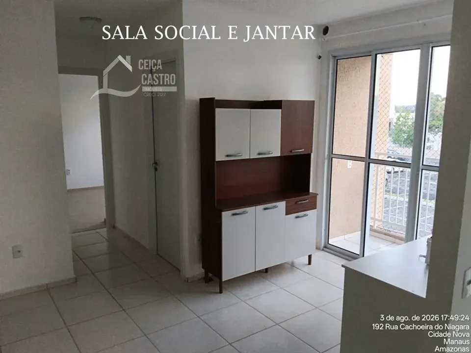 Imagem Apartamento com 2 Quartos para Alugar, 50 m² em Novo Aleixo - Manaus