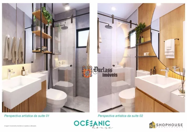 Imagem Apartamento com 2 dormitórios à venda, 58,84 m² a partir de R$ 482.000 - Maracanã - Praia Grande/SP