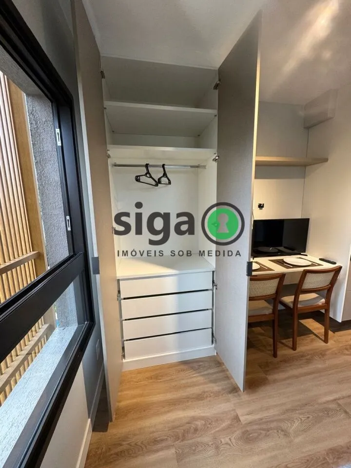 Imagem Apartamento 21m² para locação localizado em Moema/SP