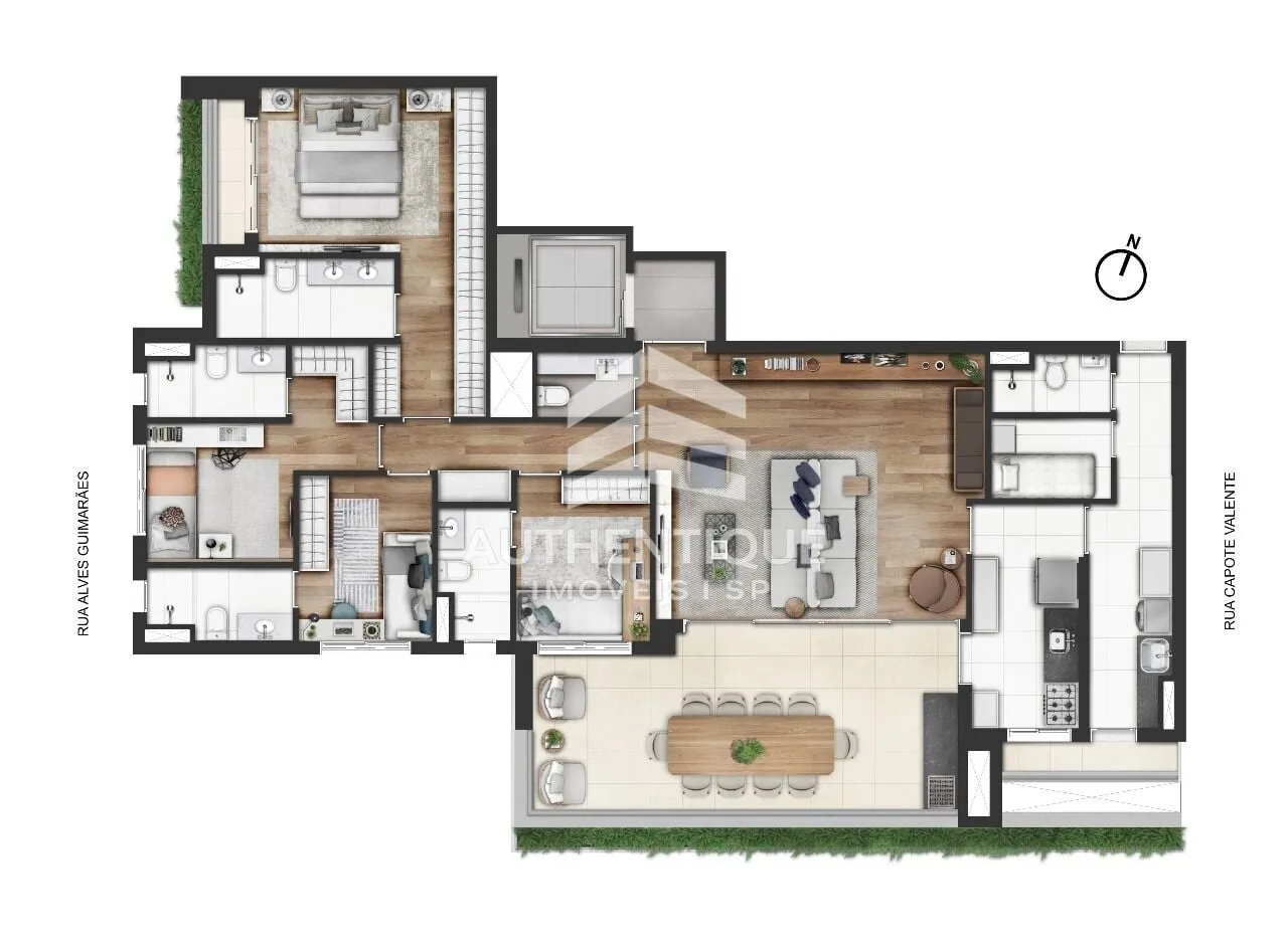 Imagem VALEN CAPOTE VALENTE PINHEIROS - Apartamento à venda no bairro Pinheiros - São Paulo/SP, Zona Oeste