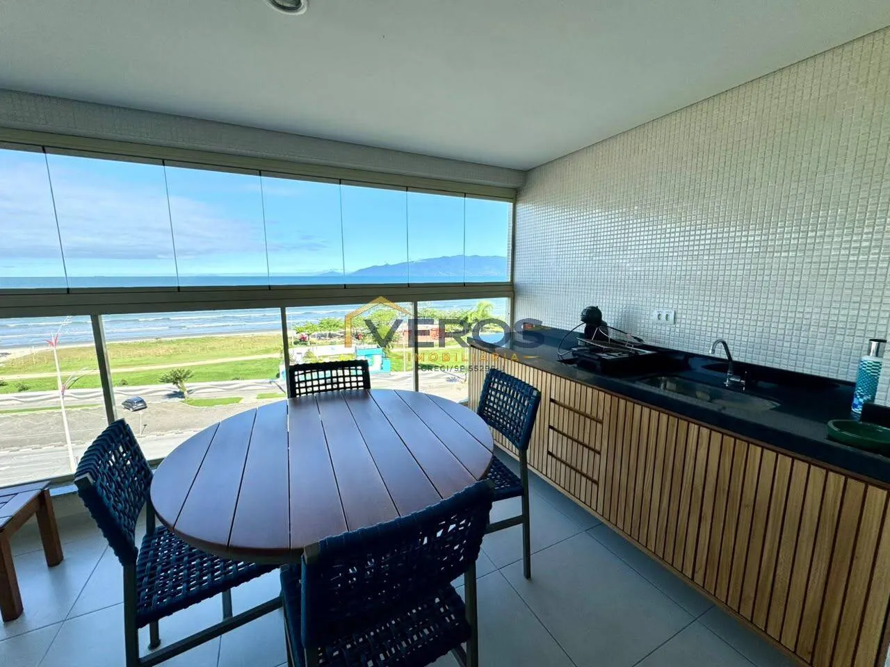 Imagem Apartamento para locação Frente Mar - Mobiliado - Jardim Aruan