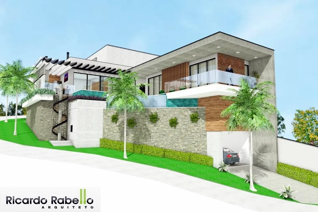 Foto do imóvel Casa à venda 3 Quartos, 3 Suites, 4 Vagas, 489M², Village Mantiqueira, Guaratinguetá - SP