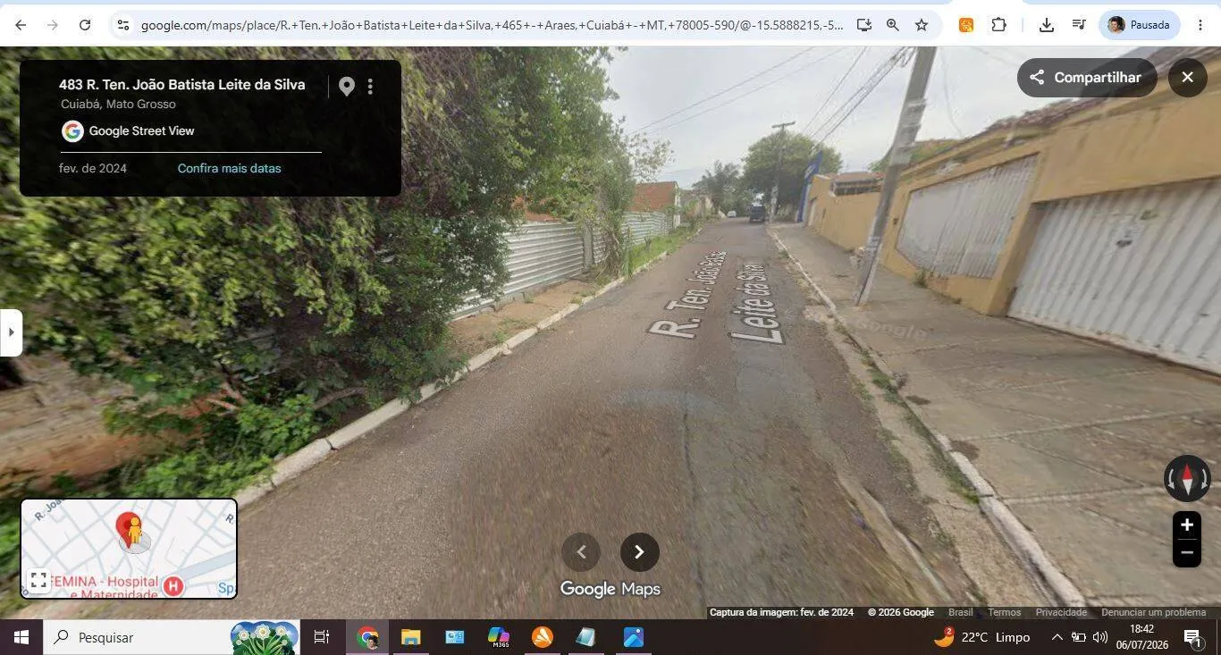Imagem Terreno Bairro Araés