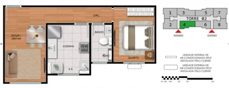Imagem Apartamento com 2 Quartos à Venda ou Temporada, 43 m² em Vila Nossa Senhora das Vitórias - Mauá