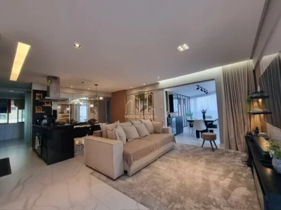 Imagem Apartamento decorado alto luxo com três suítes vista mar a venda na Colina A em Patamares