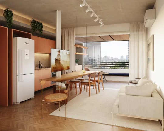 Imagem Cobertura à venda em São Paulo, Pinheiros, com 1 quarto, 97,76m2