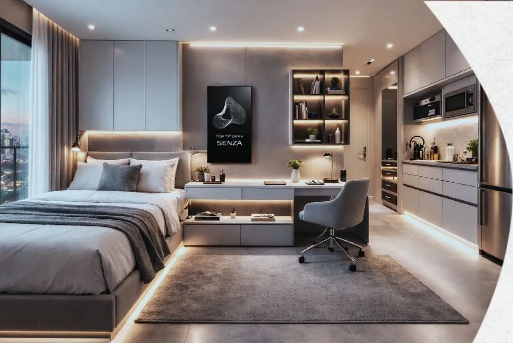 Imagem Flat à venda, 21 m² por R$ 295.192,07 - Tambaú - João Pessoa/PB