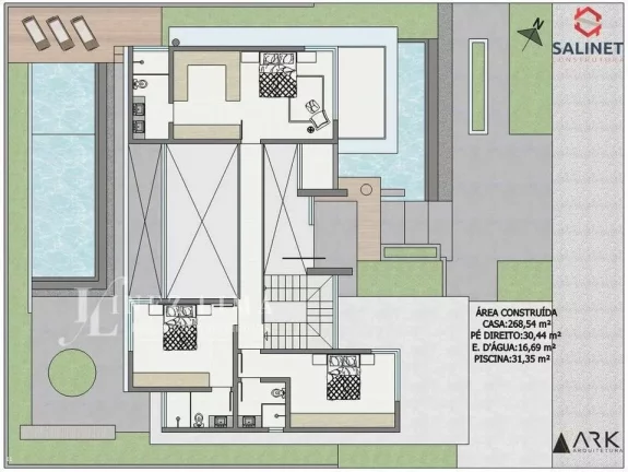 Imagem Casa para Venda em Porto Belo, VIVAPARK, 3 dormitórios, 3 suítes, 4 banheiros, 2 vagas