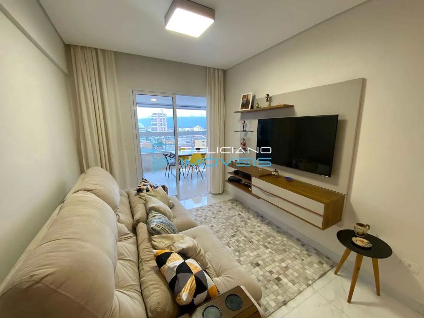 Imagem Apartamento com 2 quartos, Caiçara, Praia Grande - R$ 625 mil, Cod: 3988