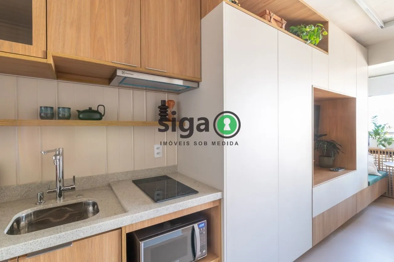 Imagem Apartamento Studio para venda no Brooklin mobiliado, São Paulo - SP