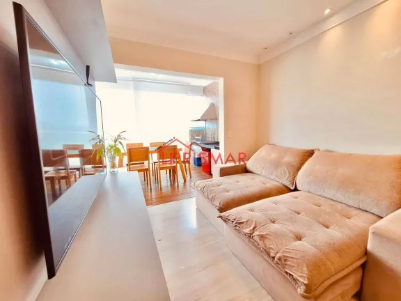 Imagem Apartamento varanda churrasqueira 2 vagas, 
Campo Grande